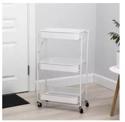 Этажерка универсальная HOME Pdsteelbox-14 45x29.5x77 см, металл Белый